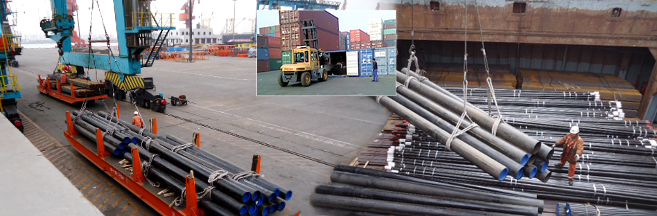 to ship stainless steel pipe
